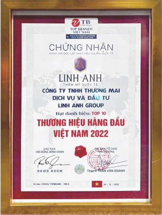 Chứng nhận 2022