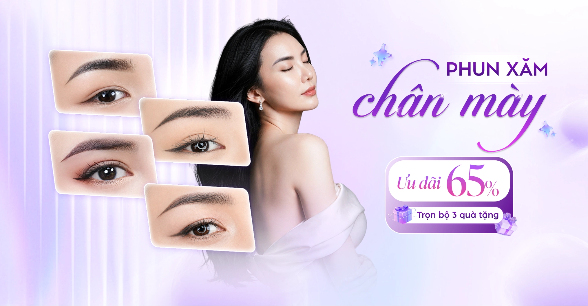 Phun xăm chân mày Linh Anh ưu đãi chỉ từ 2 triệu đồng