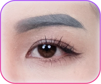 Chân mày cũ bị hỏng trổ xanh trổ đỏ