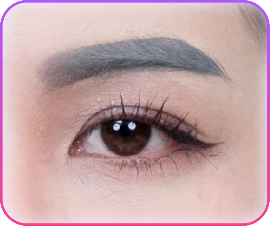 Tình trạng chân mày cũ bị hỏng, trổ xanh/trổ đỏ