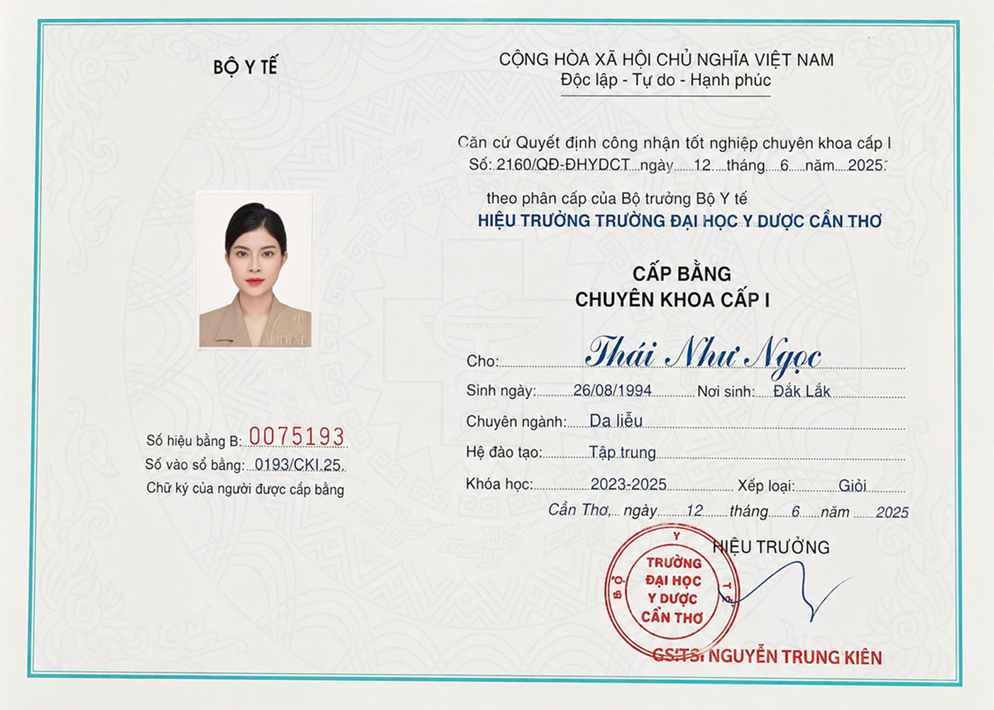 Chứng chỉ hành nghề