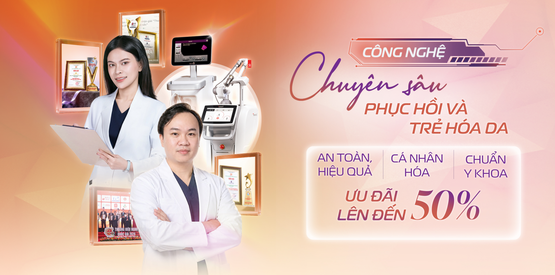 Thẩm mỹ công nghệ cao tại Thẩm mỹ Linh Anh – ứng dụng công nghệ hiện đại, ưu đãi hấp dẫn
